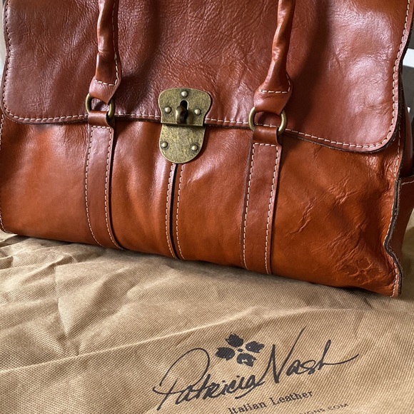 Patricia Nash Vienna Satchel | Tan - Picture 3 of 13